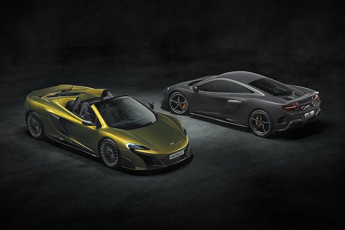 McLaren gioi thieu 675LT Spyder cho nam 2016